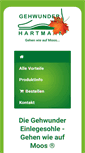 Mobile Screenshot of gehwunder.net